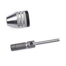 2.35mm Round Shank 0.3-4mm Keyless Drill Chuck Adaptor Converter Hand Tool