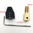 Drill Chuck Brass 0.3mm-3.4mmSmall Electric Bit Collet Allen Wrench Set
