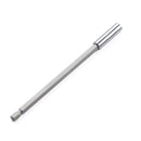 3Piece 1/4'' Hex Shank Quick Release Screwdriver Extension Bit Holder Connection Rod Adapter Sleeve 75mm/100mm/150mm