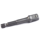 8Pieces Socket Adapter Set, 1/4'' 3/8'' 1/2'' Hex Square Nut Driver Power Drill Impact Socket Extension Bit Adapter Set