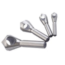 Durable 4Pieces 2/5/10/20mm Countersink Bore Set Round Shank Chamfer Drill Bit