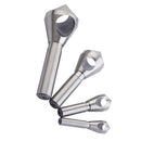 Durable 4Pieces 2/5/10/20mm Countersink Bore Set Round Shank Chamfer Drill Bit