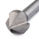 Durable 6Pieces 6.3mm-20.5mm HSS Countersink Bore Set Shank Chamfer Drill Bit