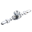 119mm Diamond Shape Glass Door Knob Drawer Cabinet Home Furniture Decorative Handle Knob