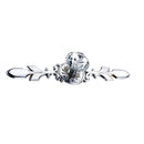119mm Diamond Shape Glass Door Knob Drawer Cabinet Home Furniture Decorative Handle Knob