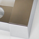 ABS Square Bath Handheld Shower Spray Head Wall Mount Fixed Bracket Holder