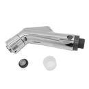 ABS Plastic Toilet Bidet Shower Head, Hot and Cold Fresh Water Sprayer Nozzle Adaptor Soft/ Jet Flow