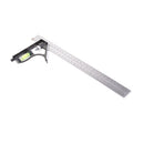 300mm(12'') Adjustable Engineers Combination Try Square Set Right Angle Ruler