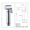Toilet Bidet Shower Head, Hot and Cold Fresh Water Sprayer Nozzle Adaptor 137mm