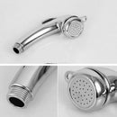 ABS Plastic Toilet Bidet Shower Head, Hot and Cold Fresh Water Sprayer Nozzle Adaptor + Brass Valve