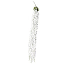 140cm Artificial Wall Hanging Vine Simulation Wisteria Flower Decor White