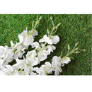 140cm Artificial Wall Hanging Vine Simulation Wisteria Flower Decor White