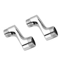 1 Pair Claw Foot Bath Tub Shower Faucet Adjustable Adapter Swing Arms 3/4 1/2