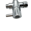 Home Bathroom 3 ways T-adapter Valve Diverter for Handheld Shower Head Bidet G3/8'' G1/2