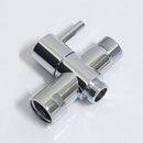 G7/8" G1/2" Brass 3-Way Shower Head Diverter Valve Tap T-Adapter Splitter