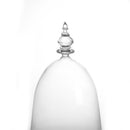 Bell-shaped Glass Cover Vase Micro-Landscape Bottle Terrarium Container Tray