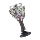 Resin Zombie Stainless Liner Insulated Goblet Beer Mug Decorative Wine Cup