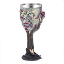 Resin Zombie Stainless Liner Insulated Goblet Beer Mug Decorative Wine Cup