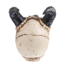 3D Resin Skull Monster with Horn Spider Ornament Party Decorative Handcraft