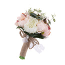 Retro Style Artificial Flowers Simulation Bride Bouquet Wedding Floral Decor