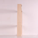 Wall Hanging Clear Glass Test Tube Flower Vase Plant Hydroponic Pot in Wooden Stand for Home Cafe Decoration