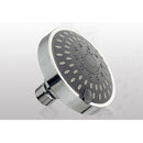4'' Round 5-Way Polished Rainfall Bathroom Sprinkler Bath Top Shower Head