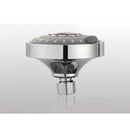 4'' Round 5-Way Polished Rainfall Bathroom Sprinkler Bath Top Shower Head