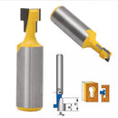 3/8'' T-Slot Cutter 1/2'' Shank Steel Milling Router Bit for Woodworking