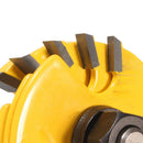2Pieces 1 /2'' 1/4'' Shank Slotting Slot Router Bit Adjustable Rabbet Cutters