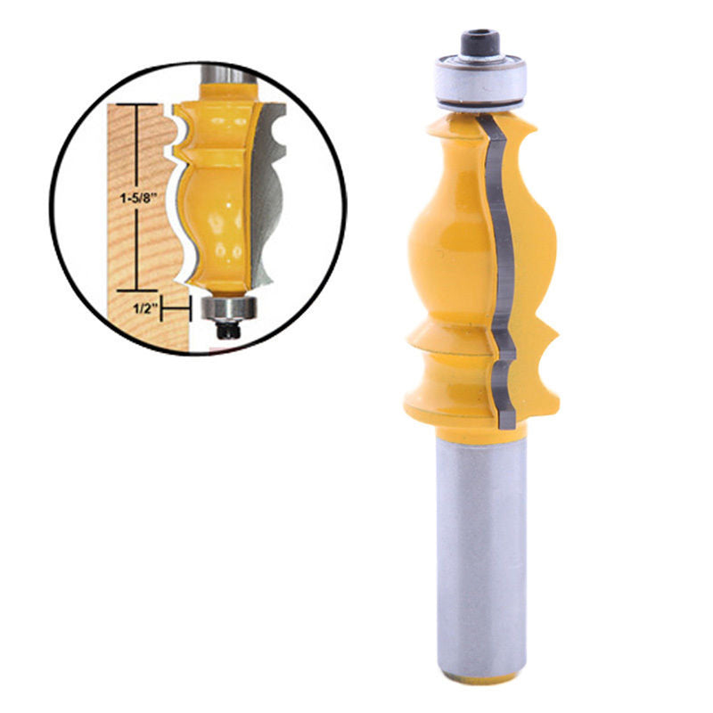 1-5/8-inch Router Bit 1/2-inch Shank Carpenter Chisel Cutter For Woodworking