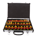 Multi-purpose 35Pieces Router Bit Set 1/4'' Shank Woodworking Cutter Tool + Aluminum Case
