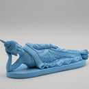 Antique Style Sleeping Buddhism Statue Sculpture Religious Decor Crafts Housewarming Gifts