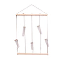 1 Set Hanging Decor Clear Glass Flower Vase Foliage Plant Display Terrarium Bottle Home Art Decor Ornaments