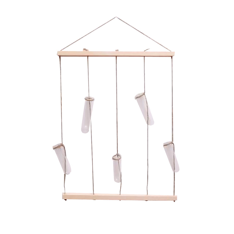 1 Set Hanging Decor Clear Glass Flower Vase Foliage Plant Display Terrarium Bottle Home Art Decor Ornaments