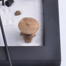 Zen Garden Set Wooden Tray Sand Pebbles Rake Home Ornament Home Office Gift