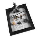 Mini Zen Garden Sand Kit Incenser Burner Spiritual Yoga Meditation Ornament