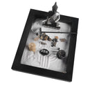 Mini Zen Garden Sand Kit Incenser Burner Spiritual Yoga Meditation Ornament