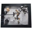 Mini Zen Garden Sand Kit Incenser Burner Spiritual Yoga Meditation Ornament