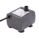 Black DC 12/24V 600L/H Ultra Quiet Brushless Motor Water Circulating Pump