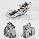 3 Inches Kitchen Hydraulic Slow Shut Clip On Plate Soft Close Cabinet Door Hinges