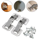 3 Inches Kitchen Hydraulic Slow Shut Clip On Plate Soft Close Cabinet Door Hinges