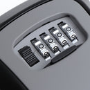 4.5'' Outdoor High Security Wall Mount Key Safe Box Secure Lock Combination