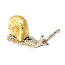 Rustic Snail Shape Incense Burner Stick Cone Censer Plate Retro Holder -Gold