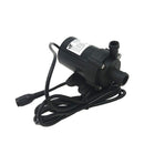 Black DC 24V 1000L/H Brushless Motor Water Circulation Pump Home Fish Pond
