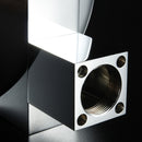 Waterfall Sensor Faucet Glass LED Spout Bathroom Basin Sink Faucet Mixer Tap