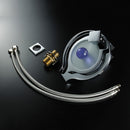 Waterfall Sensor Faucet Glass LED Spout Bathroom Basin Sink Faucet Mixer Tap