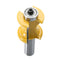 1/2'' Bullnose Cylinder Drill Milling Bits Cutter Woodworking Molding Tool