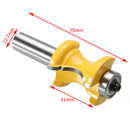 1/2'' Bullnose Cylinder Drill Milling Bits Cutter Woodworking Molding Tool