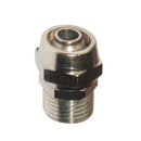 1/4'' Brass Barbed Air Fuel Gas Straight Hose Tube Threaded Pipe Fitting Coupler Connector