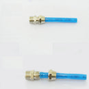 1/4'' Brass Barbed Air Fuel Gas Straight Hose Tube Threaded Pipe Fitting Coupler Connector